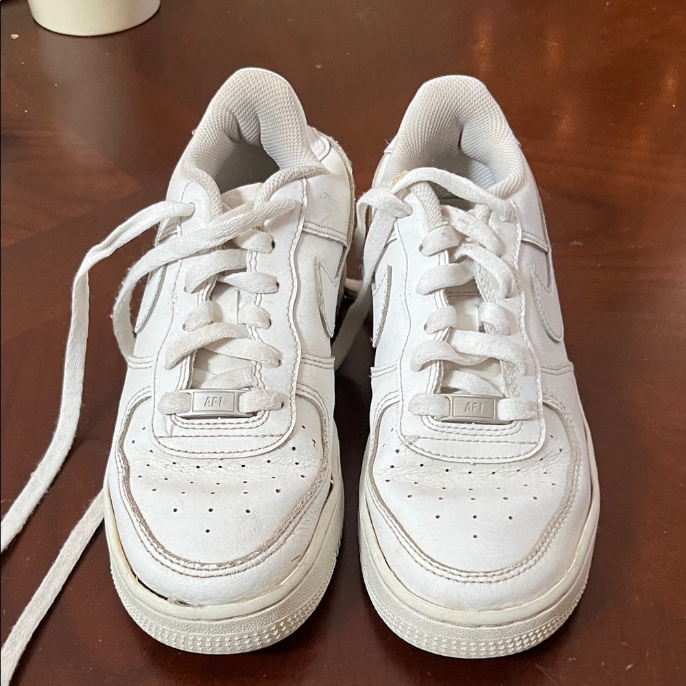 Nike Air-force Kids White Sneakers